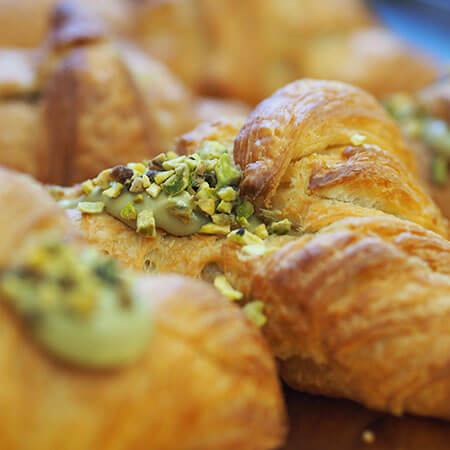 Brioche al pistacchio