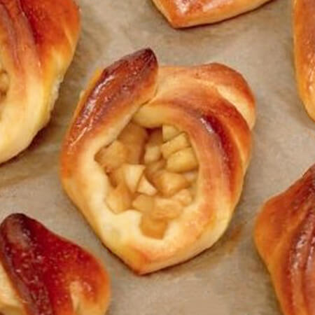 Brioche alle mele