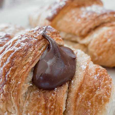 Brioche al cioccolato